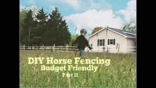 DIY | Budget Friendly | Electric Poly Tape | Horse Fence | Part 2