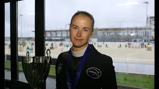 Анна Шатунова - победитель в маршруте CSIO2*, Grand Prix (145 см)