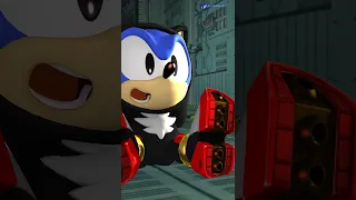 Sonic in Shadow Costume, but it's Sonic GENERATIONS! ✨ Sonic Generations mods Gameplay #sonicshorts