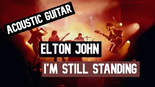 Elton John - I'm Still Standing || Guitar Play Along TAB