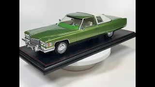 Stamp '74 Cadillac Coupe DeVille 1/18 scale