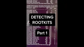 How to detect a rootkit through memory analysis - Stuxnet
