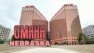 OMAHA  NEBRASKA  - Driving and  Walking Tour  in Omaha , Travel Tour, USA