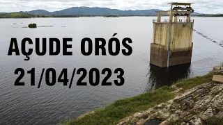 SENSACIONAL AÇUDE ORÓS DADOS ATUALIZADOS HOJE 21/04/2023 CEARÁ