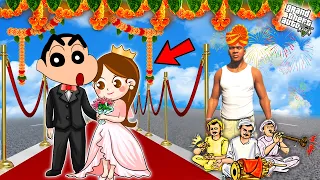 GTA 5 : Shinchan Wants To MARRY in GTA 5 ! AMAAN-T ( GTA 5 Mods )