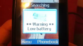 Samsung C300 D900 B2710 A300 Low Battery
