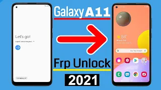 Samsung A11 Bypass Google Account Lock/Reset Frp 2021 Without Pin Sim/Fix App Not Install Android 10