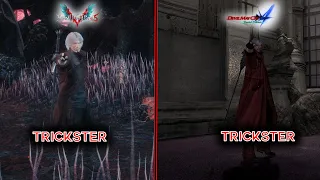 All of Dante's Style Switch Animations In DMC4 & DMC5