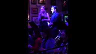 Jake and Brittany singing Cheek to Cheek with KE Big Band