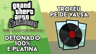 GTA San Andreas Definitive Edition - Detonado 100% e Platina - Troféu Pé de Valsa