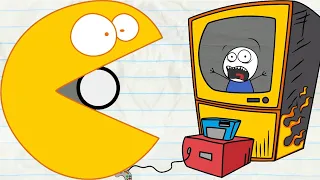 Pencilmate is Stuck in a Video Game! - New Pencilmation Cartoons | Animated Short Films