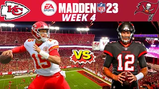 Chiefs vs. Buccaneers Week 4 - Madden 23 Simulation Gameplay PS5 (Madden 23 Next Gen)