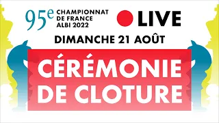 Championnat de France d'Échecs - Albi 2022 - Cérémonie de clôture