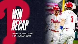 Angels vs. Phillies Game Highlights (8/28/23) | MLB Highlights