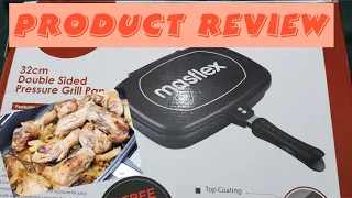 Product review (Masflex double sided grill pan) #masflex