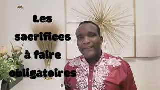 Les sacrifices à faire si tu veux évoluer dans la vie