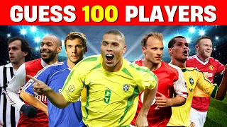 Guess the FAMOUS FOOTBALL Players | 100 football player | Football Quiz 2024