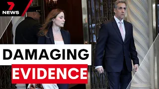 Michael Cohen testifies in Trump hush money trial | 7 News Australia