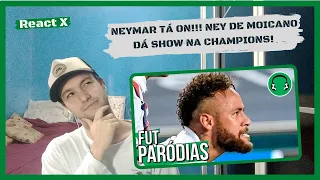 REACT - NEYMAR TÁ ON!!! NEY DE MOICANO DÁ SHOW NA CHAMPIONS! | Paródia Oh Juliana - MC Niack