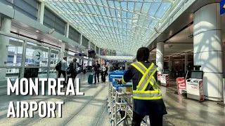 Canada’s Montreal Trudeau Airport Walking Tour [4K]