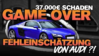 WASSERSCHADEN am R8 mit 180000km - 37000€ SCHADEN laut Audi! REPARIERT für unter 1000€?