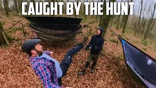 Caught Camping by the Hunt | GoPro Vs insta360 | Hoverair X1