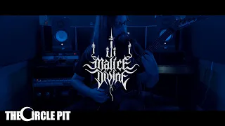 MALICE DIVINE - In Time (Official Playthrough) Melodic Black Metal / Death Metal | The Circle Pit