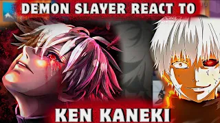 Demon slayer react to Ken Kaneki // Tiktok // Gacha React