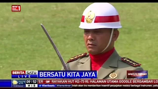 Upacara Hari Ulang Tahun ke-73 Republik Indonesia