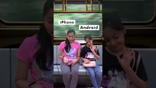 Android Vs iPhone 📱📳 | Cute Sisters SHORTS #comedy #funny #shorts