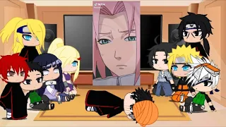 🌸Personagens de Naruto reagindo a shipps deles com a Sakura🌸 Parte 5 (Kushina 29) Gacha Club