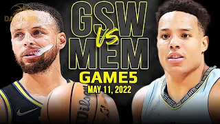 Golden State Warriors vs Memphis Grizzlies Game 5 Full Highlights 2022 | WCSF | FreeDawkins