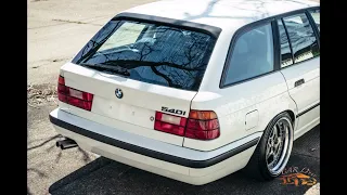 1994 BMW 540i Touring (E34) characteristics: Engine: V8. Volume: 4 liters. Power: 282 hp