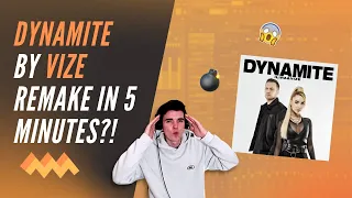 Making 'Dynamite' By VIZE In 5 Minutes?! | FL Studio Remake + FLP