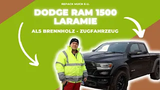 Dodge Ram 1500 Laramie als Brennholz - Zugfahrzeug - repack much e.U.