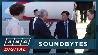 WATCH: Marcos arrives in Washington for trilateral summit with U.S., Japan | ANC