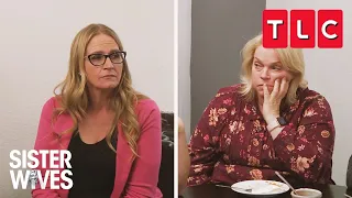 Janelle and Christine's Tense Family Dinner! | Sister Wives | TLC