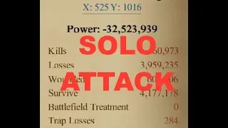 Clash Of Kings : SOLO KILL 75 MILLION - And little Robbery 😋