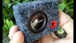 Mini Subwoofer Ultimate Bass Test