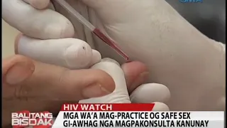 Balitang Bisdak: Regular nga Pagpakonsulta sa mga Posible'ng Adunay HIV Gikinahanglan