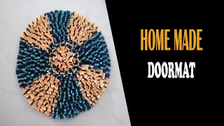 How to Make Doormat | Very Easy Doormat Making at Home | Madu Creaations