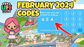 February 2024! Toca Boca Free Code - Toca Life World Secret Code