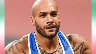 lamont jacobs has won gold in 100m Italian running lamont jacobs win gold medal tokyo olympic 2020