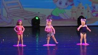 детям 2 года танцуют  Пляжная вечеринку