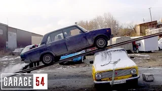 КАК ПЕРЕЕХАТЬ 2-х МЕТРОВЫЙ ЗАБОР на АВТОМОБИЛЕ???