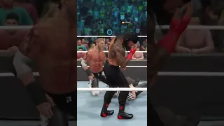 WWE 2K23 Edge Spears the Referee