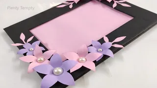 Photo Frame Making At home/ DIY Photo Frame/Easy Picture Frame DIY /How To Make Photo Frame At Home