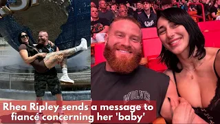Rhea Ripley sends a message to fiancé concerning her 'baby' | Reah Ripley real "Mami"