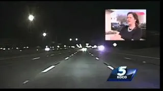 Dash cam footage shows Edmond police chase