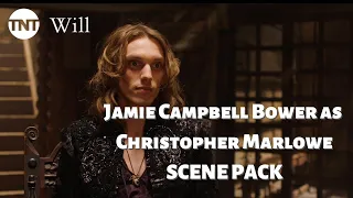 Jamie Campbell Bower as Christopher Marlowe in the series called Will TNT  [Scene Pack]